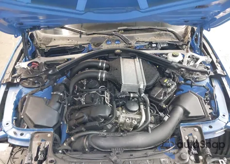 2016 BMW M4 из США, поврежденный, VIN WBS3U9C51GP968809